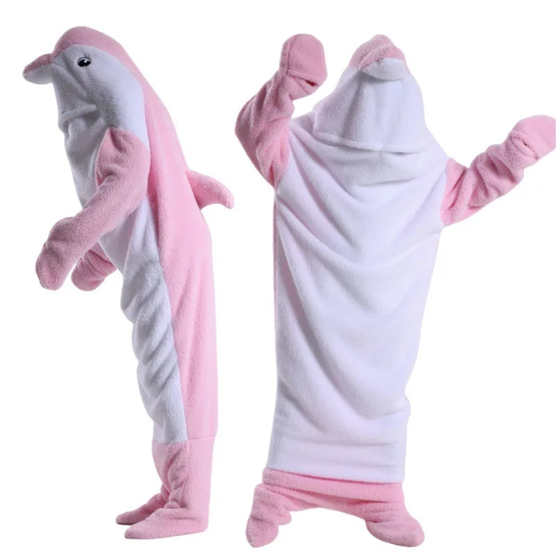 Orca Killer Whale Sleeping onesie