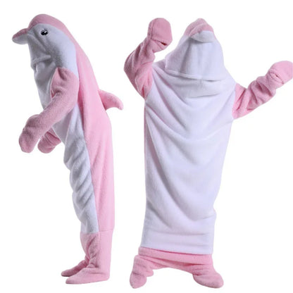 Orca Killer Whale Sleeping onesie