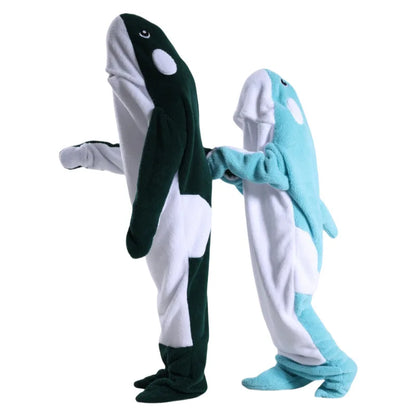 Orca Killer Whale Sleeping onesie