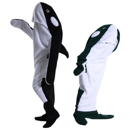 Orca Killer Whale Sleeping onesie
